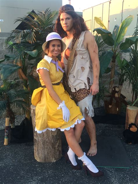 Even without. . Tarzan and jane costume
